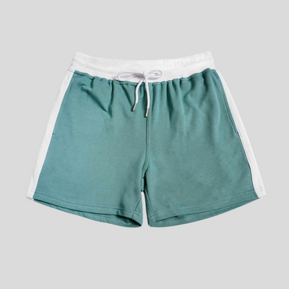 EVERYWEAR 5" Cotton Shorts in Teal